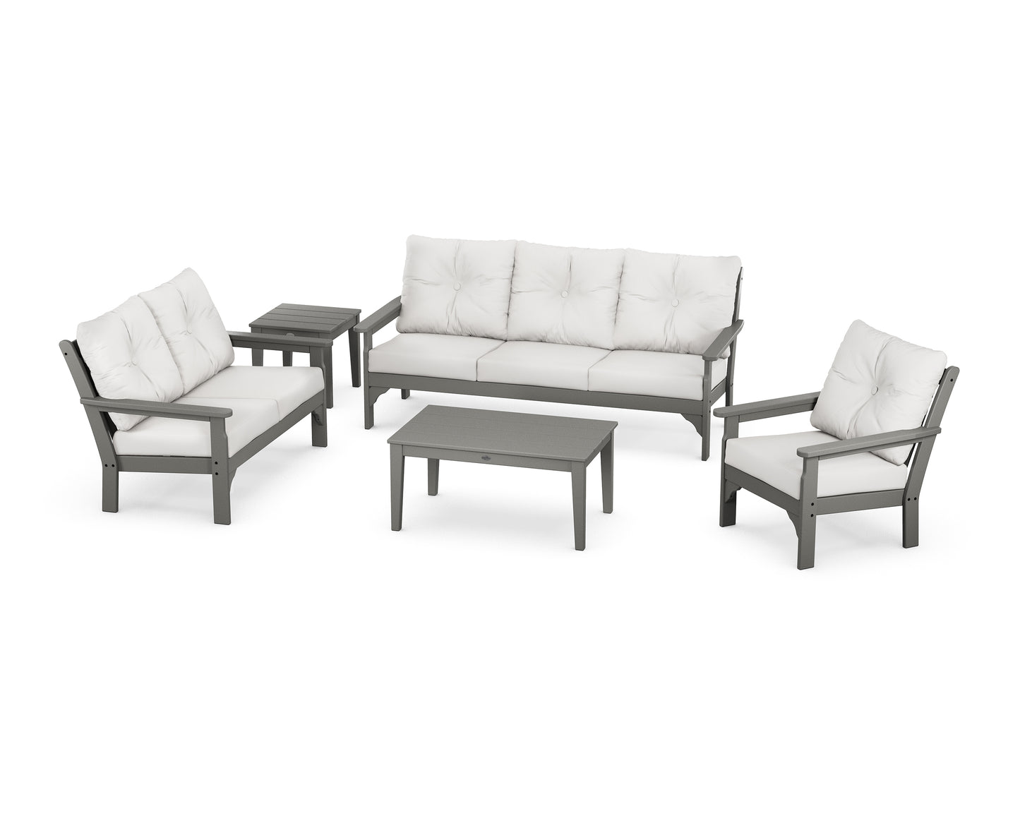 Vineyard 5 Piece Deep Seating Set