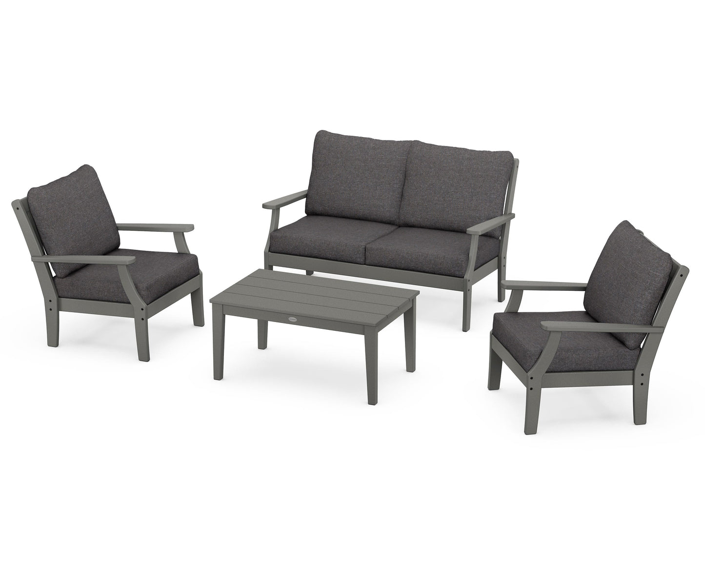 Braxton 4-Piece Deep Seating Chair Set