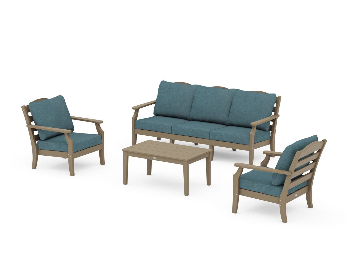 Savannah 4-Piece Deep Seating Set with Sofa
