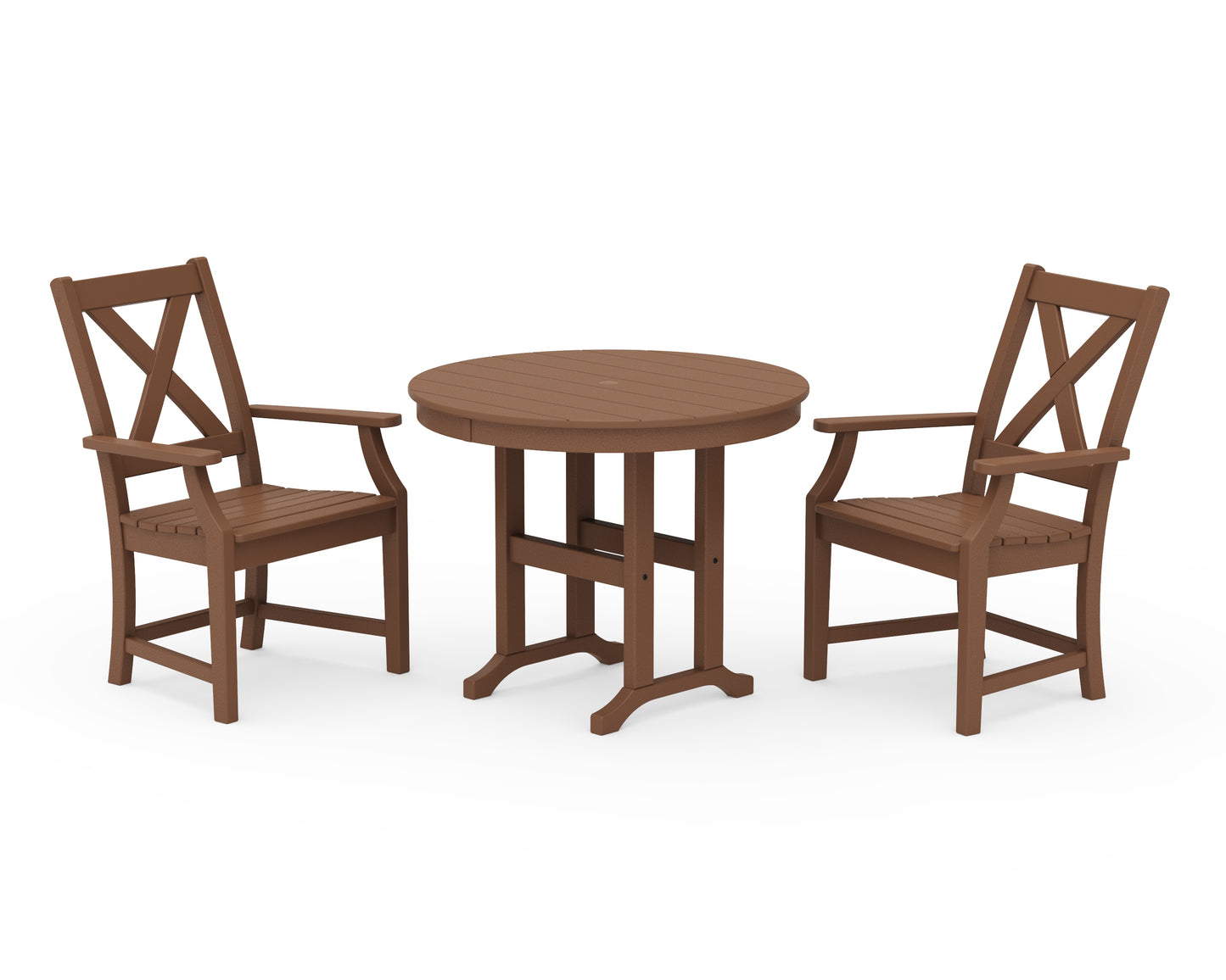 Braxton 3-Piece Round Dining Set