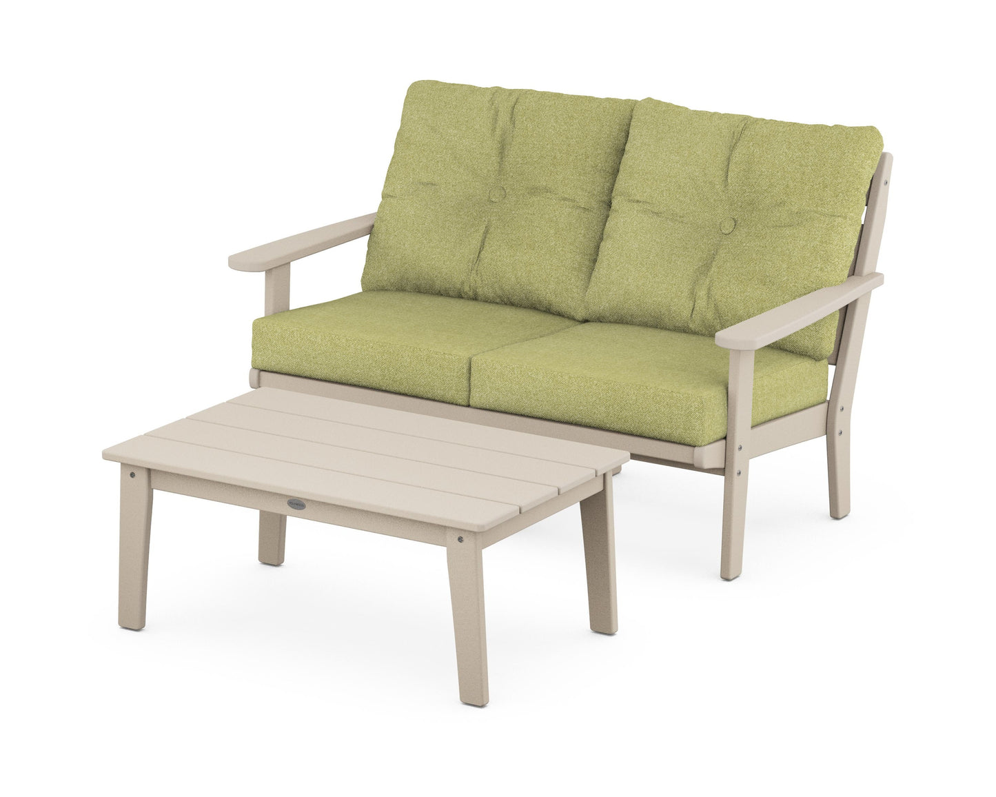 Lakeside 2-Piece Lounge Loveseat Set