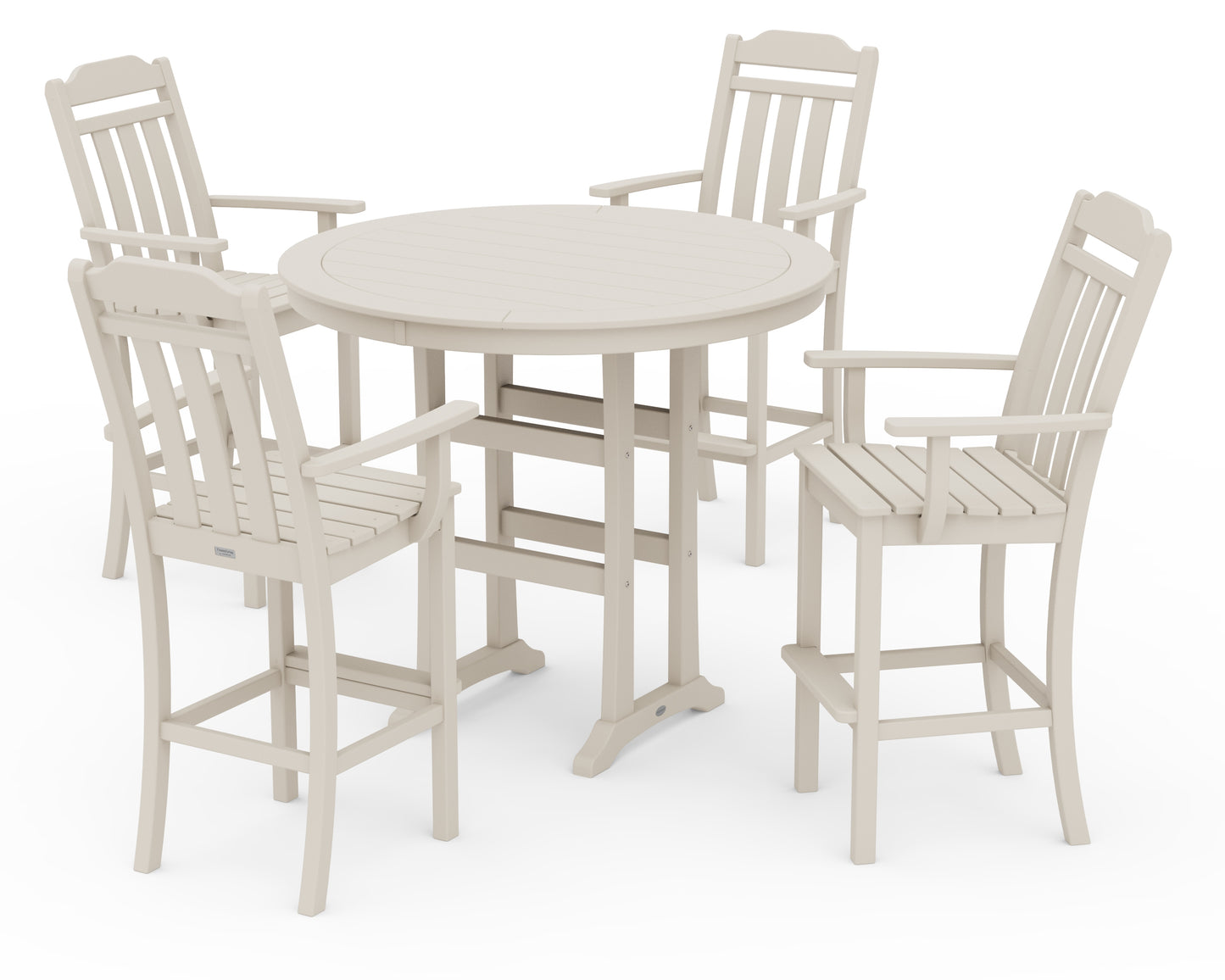 Cottage 5-Piece Round Bar Set