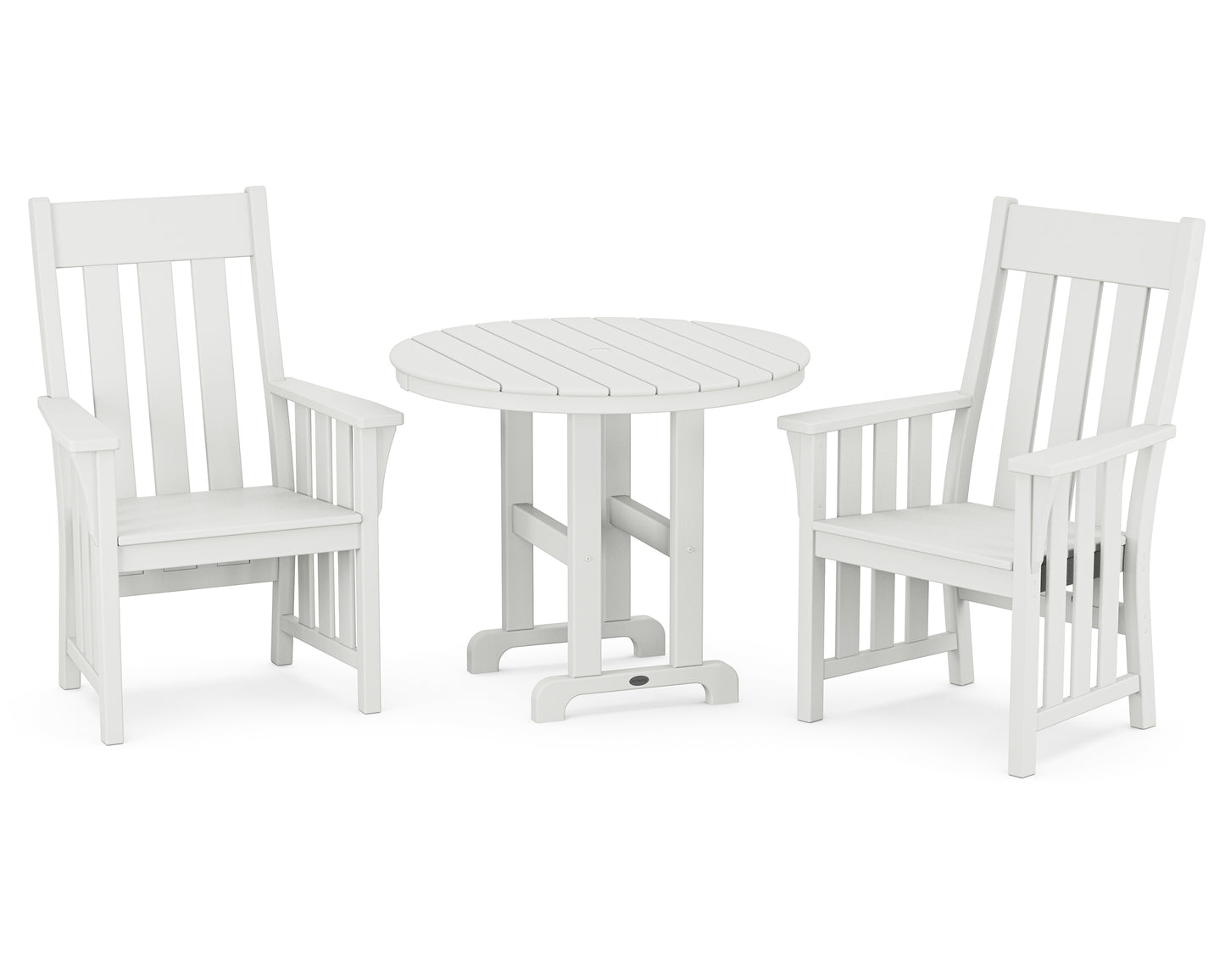 Acadia 3-Piece Farmhouse Dining Set