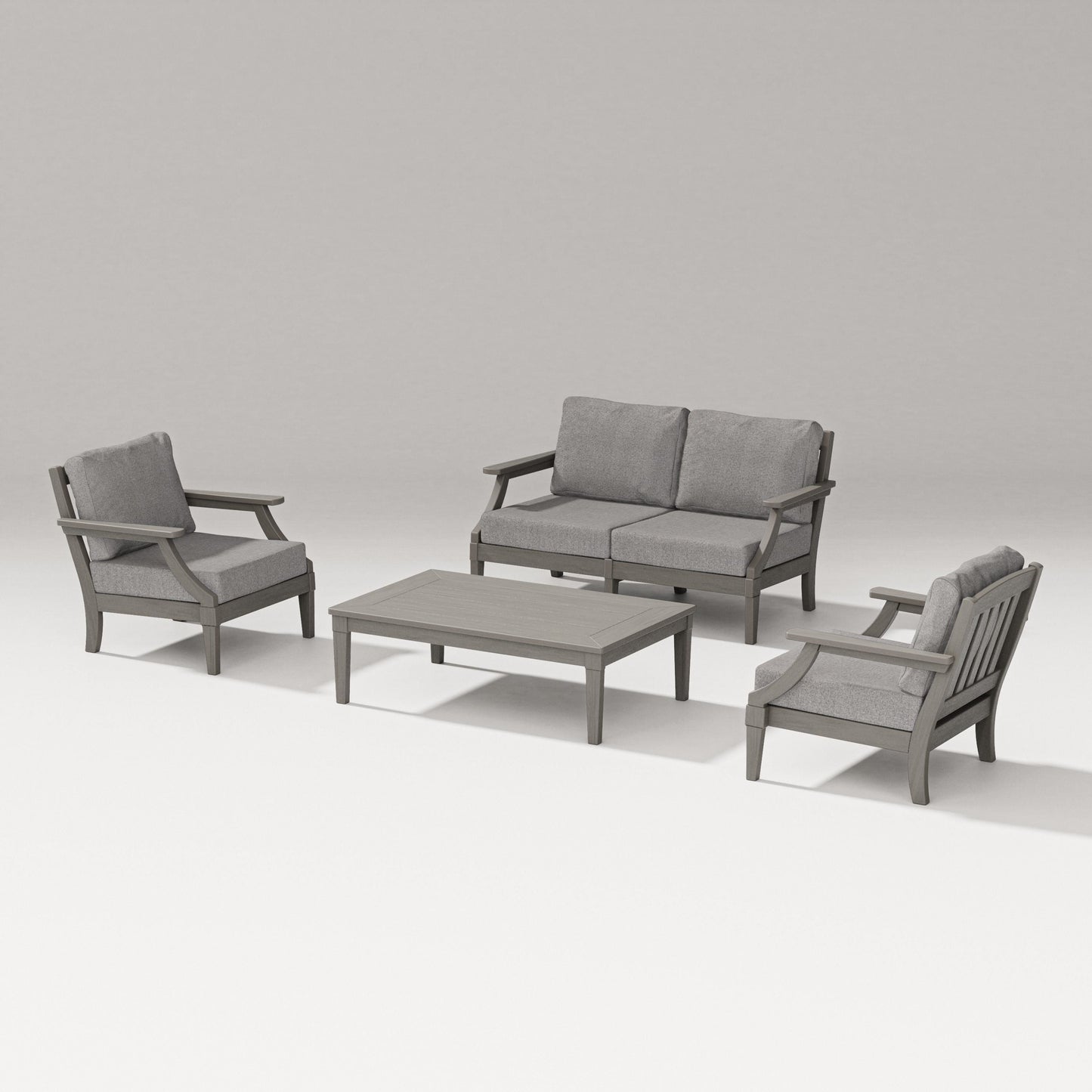 Estate Lounge 4-Piece Loveseat Set