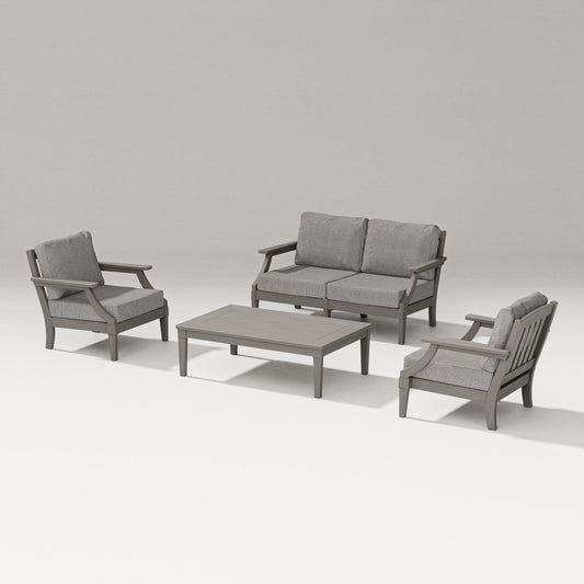 Estate Lounge 4-Piece Loveseat Set