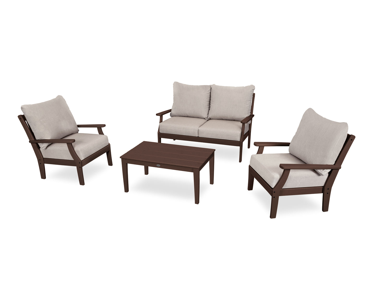 Braxton 4-Piece Deep Seating Chair Set