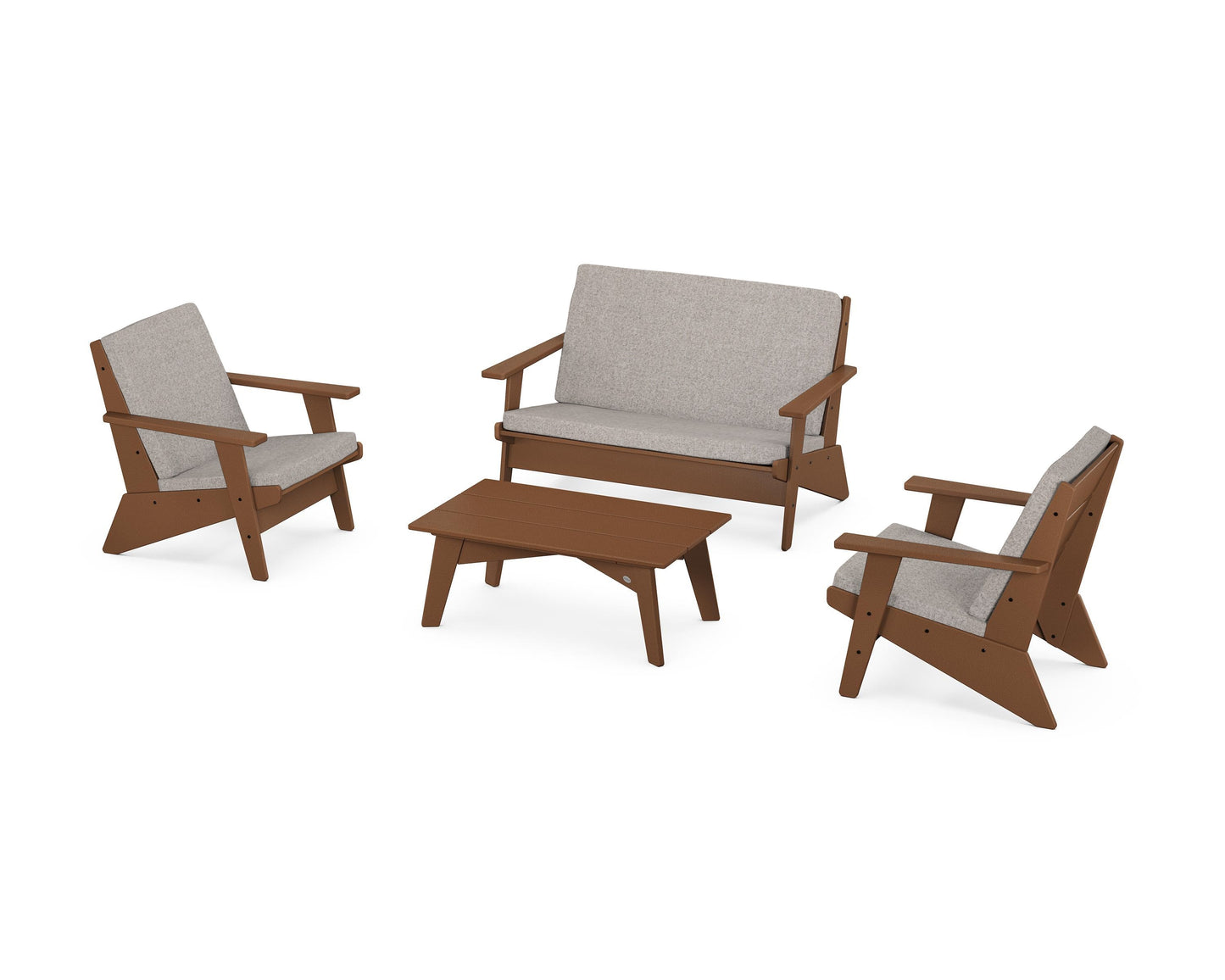 Riviera Modern Lounge 4-Piece Set