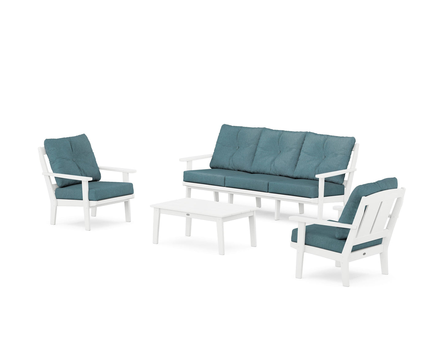 Mission 4-Piece Deep Seating Set with Sofa