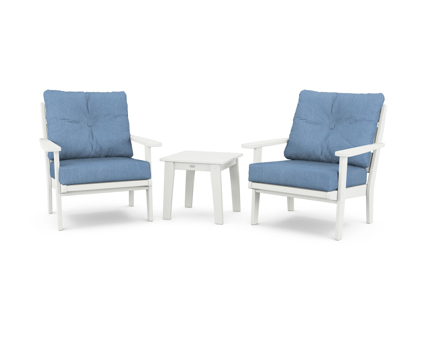 Lakeside 3-Piece Deep Seating Chair Set