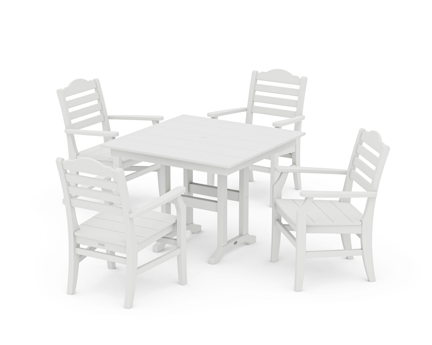 Savannah 5-Piece Farmhouse Dining Set