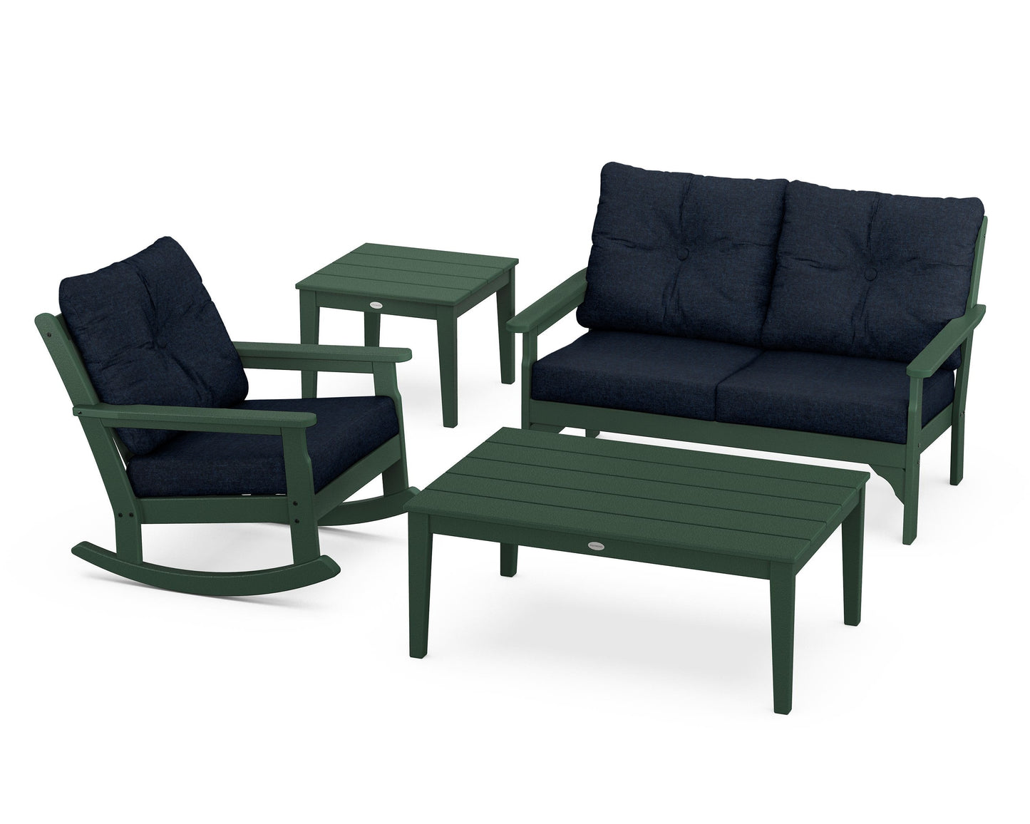 Vineyard 4-Piece Deep Seating Rocker Set