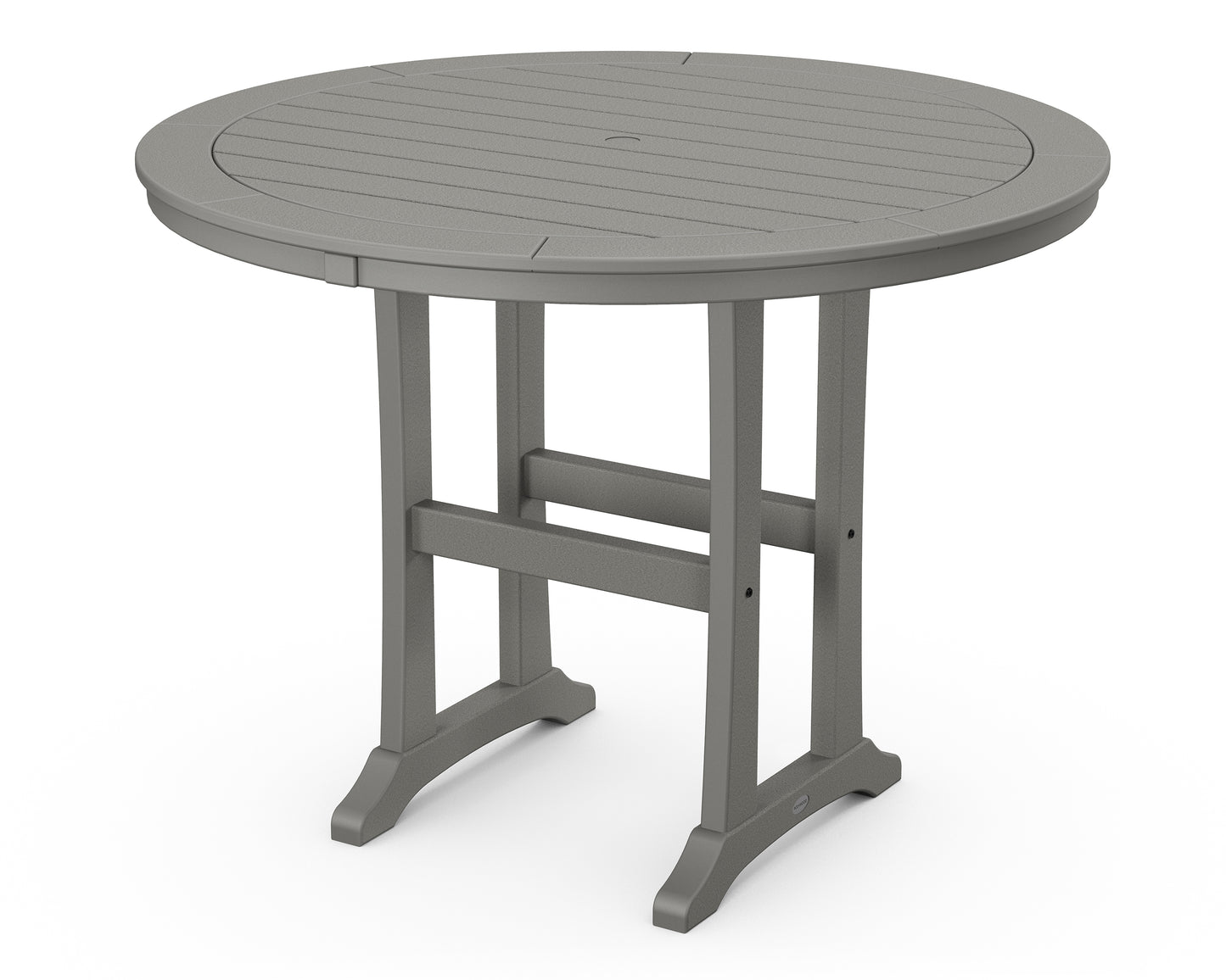 Nautical Trestle 48" Round Counter Table