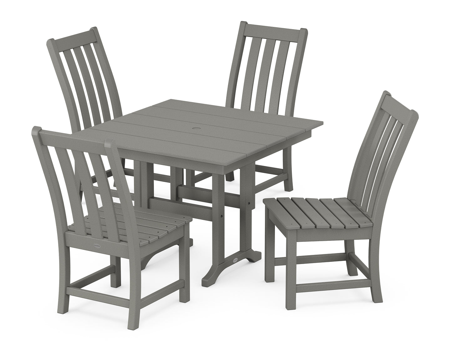 Vineyard Side Chair 5-Piece Farmhouse Dining Set