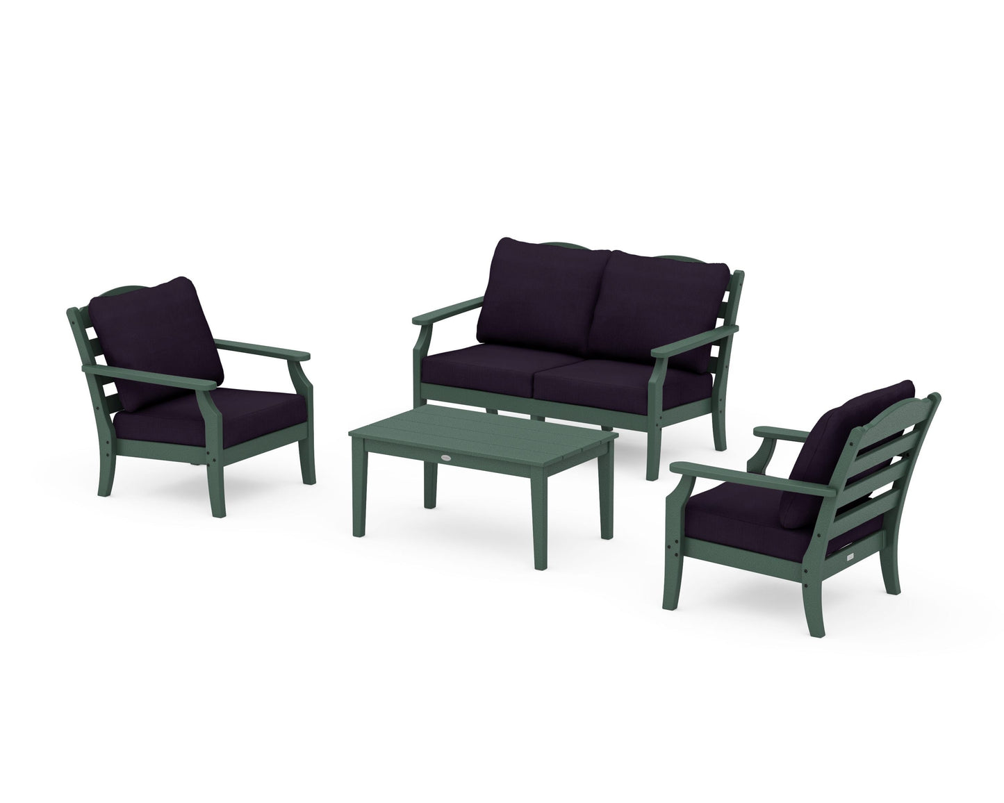 Savannah 4-Piece Deep Seating Set with Loveseat