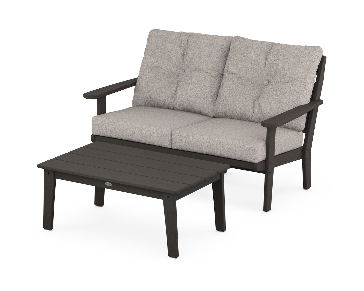 Lakeside 2-Piece Lounge Loveseat Set