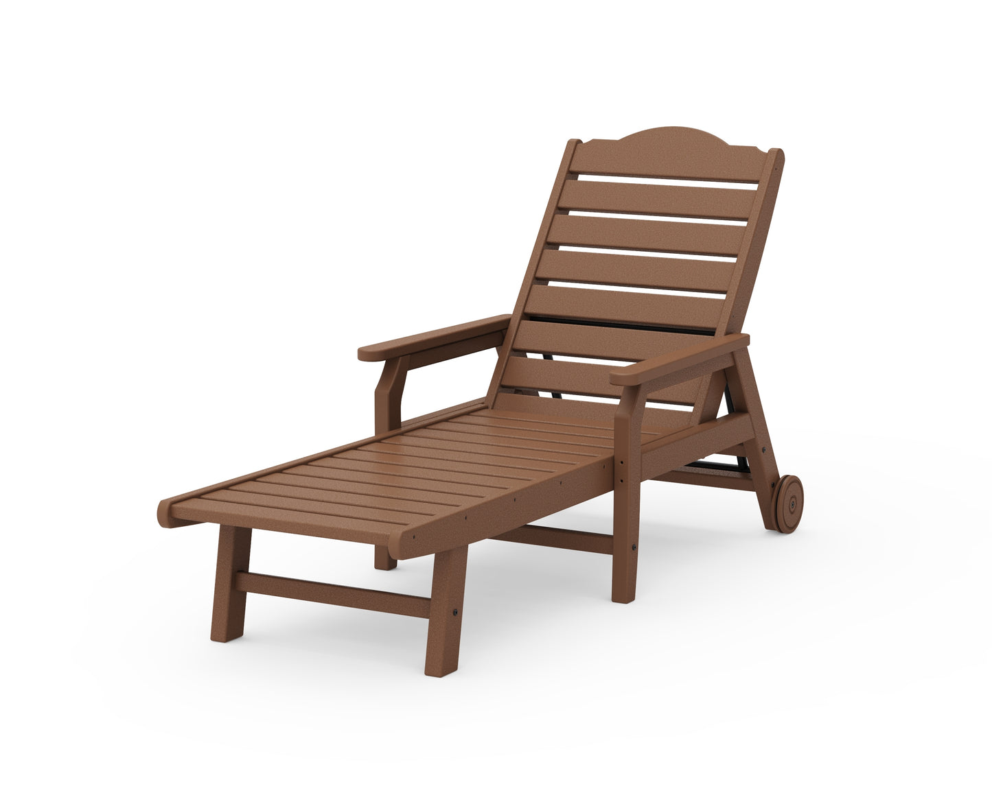 Savannah Chaise with Arms and Wheels