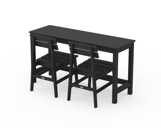 Modern Studio Plaza Chair 3-Piece Balcony Set