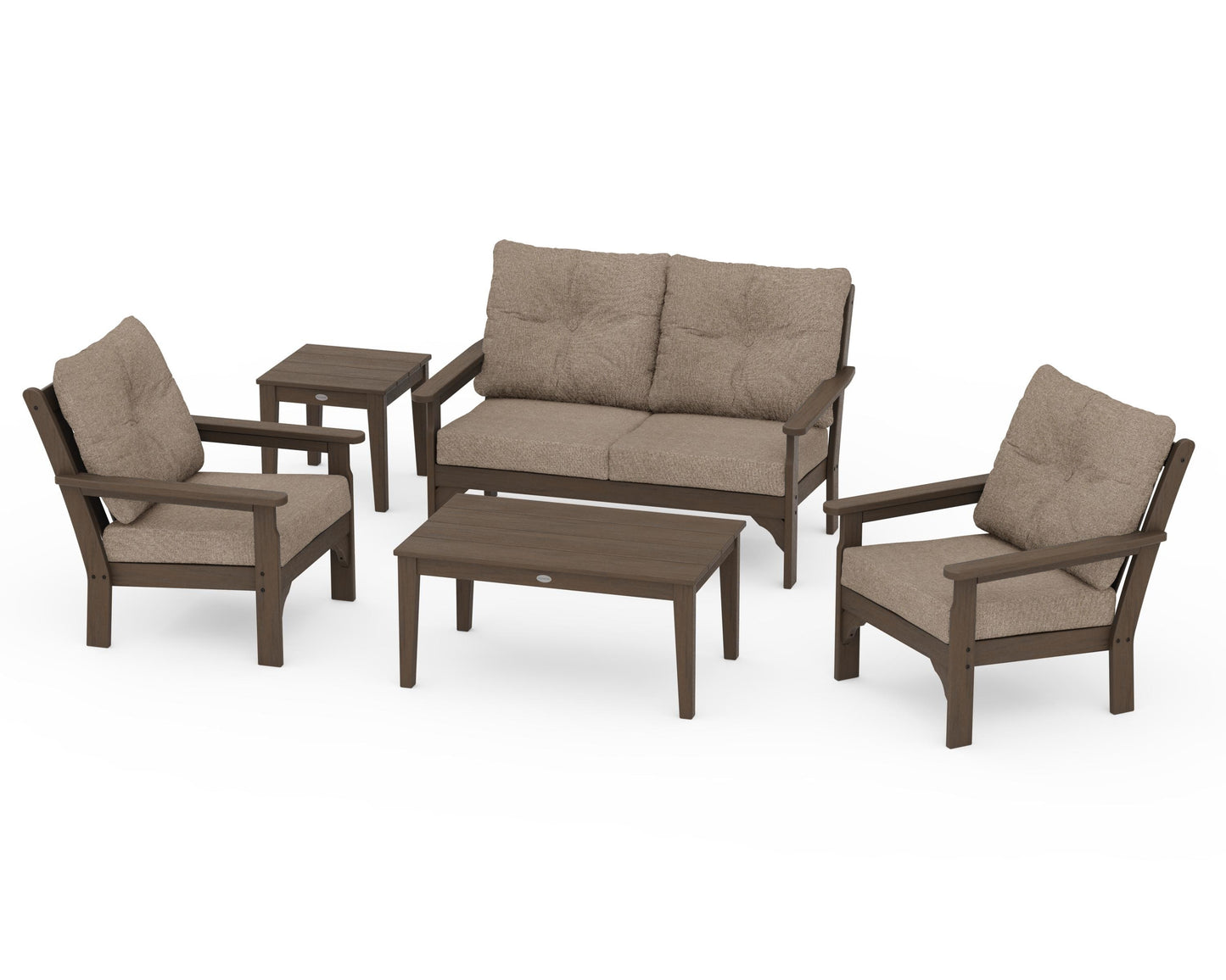 Vineyard 5-Piece Deep Seating Set