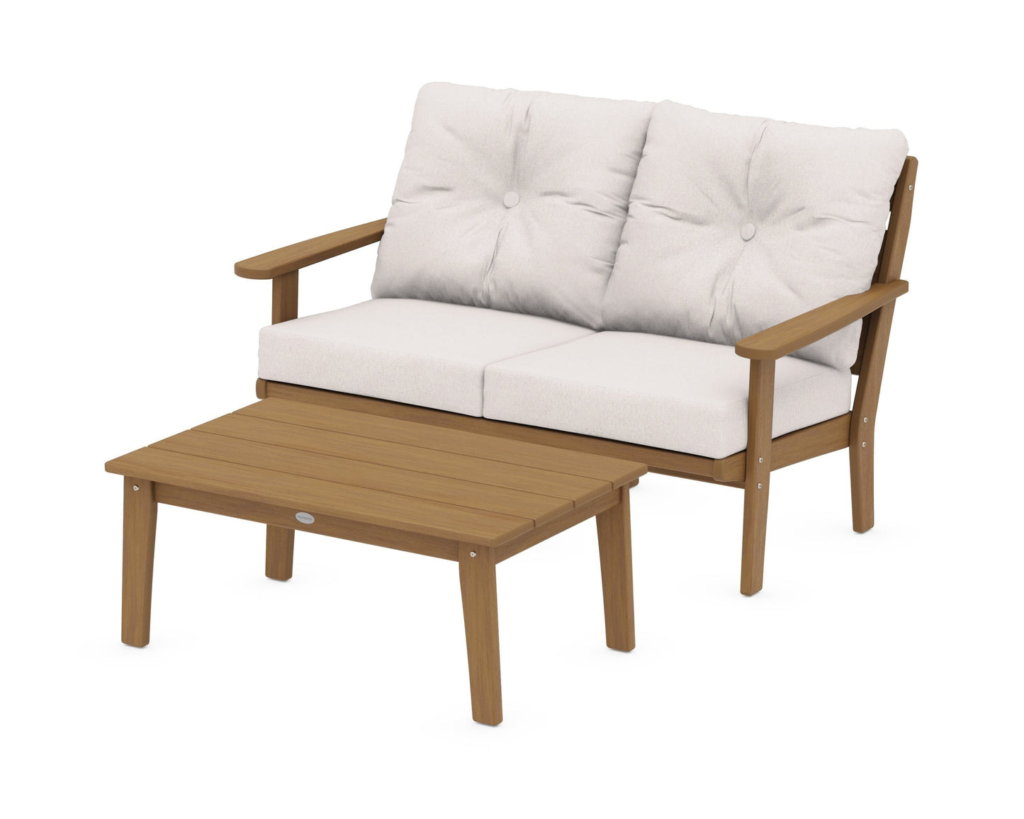 Lakeside 2-Piece Lounge Loveseat Set