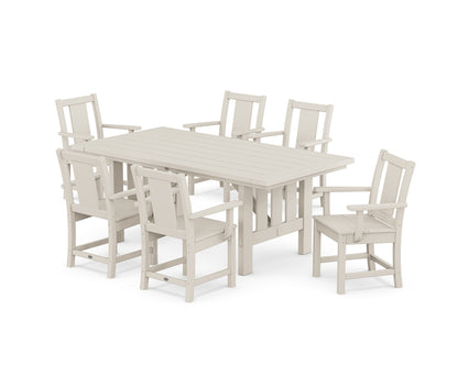 Prairie Arm Chair 7-Piece Mission Dining Set