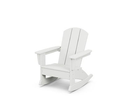 Kids Nautical Adirondack Rocking Chair