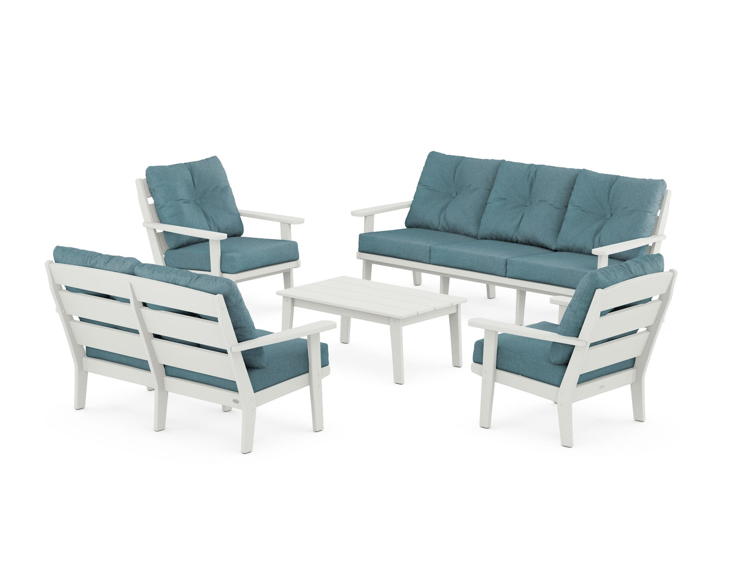 Lakeside 5-Piece Lounge Sofa Set