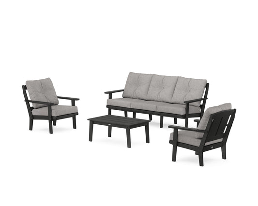 Mission 4-Piece Deep Seating Set with Sofa
