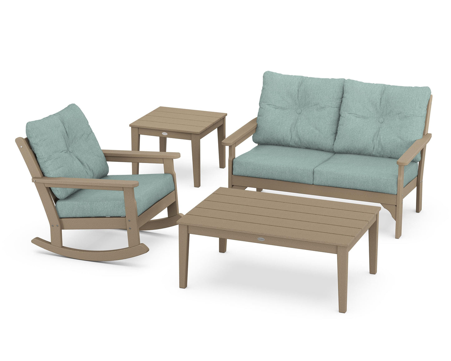 Vineyard 4-Piece Deep Seating Rocker Set