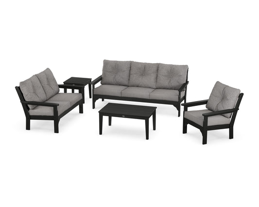 Vineyard 5 Piece Deep Seating Set