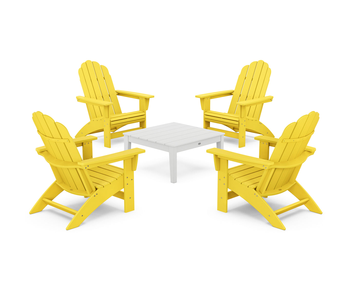 5-Piece Vineyard Grand Adirondack Chair Conversation Group