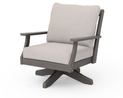 Braxton Deep Seating Swivel Chair