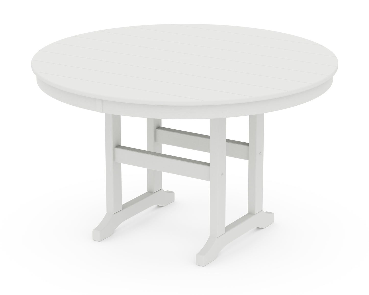 48" Round Farmhouse Dining Table