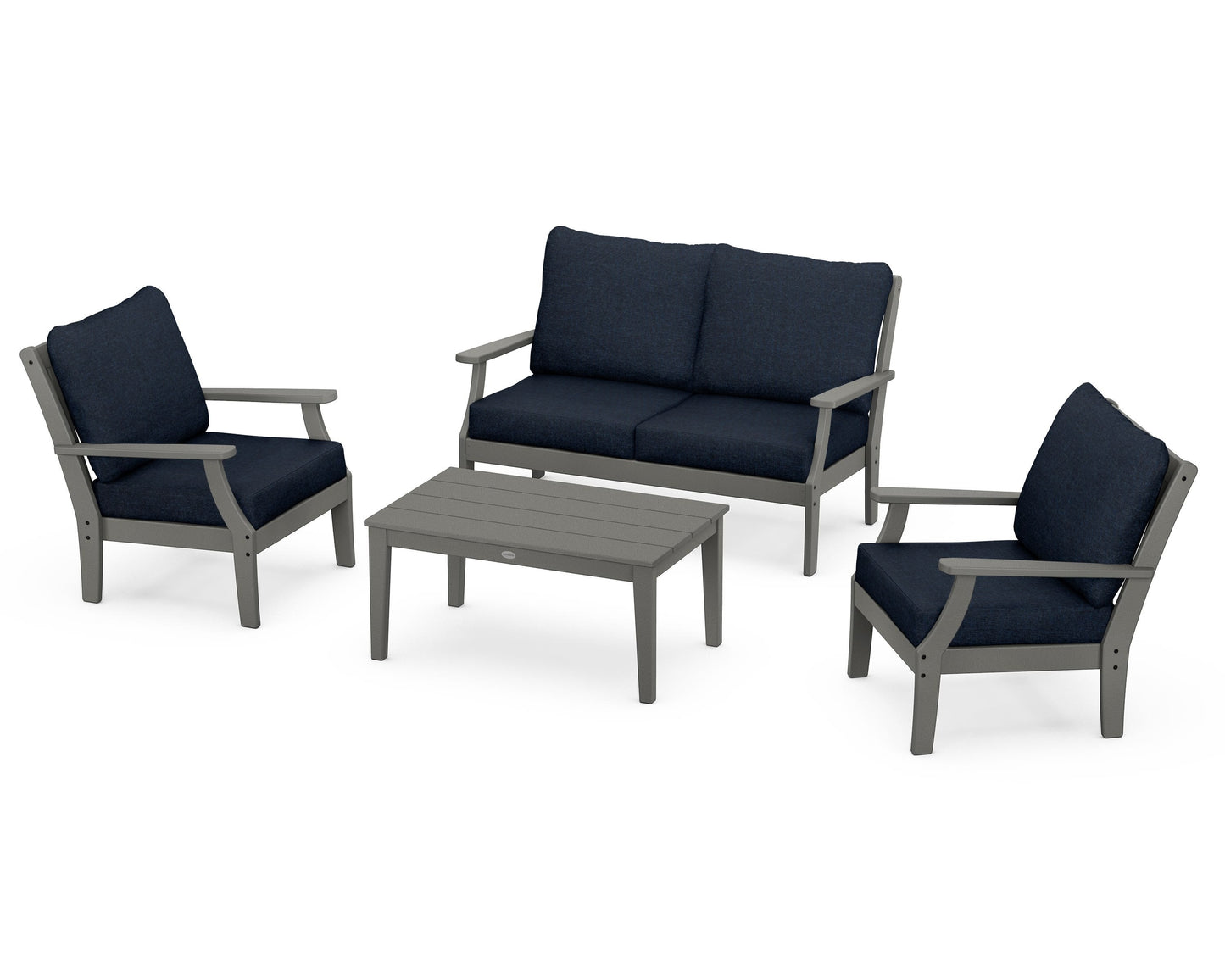 Braxton 4-Piece Deep Seating Chair Set