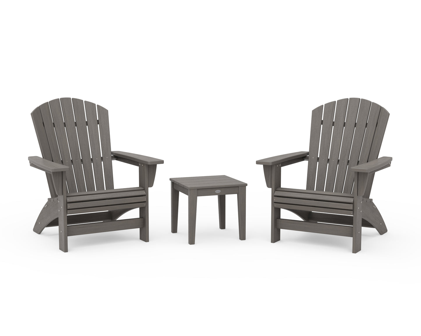 3-Piece Nautical Grand Adirondack Set
