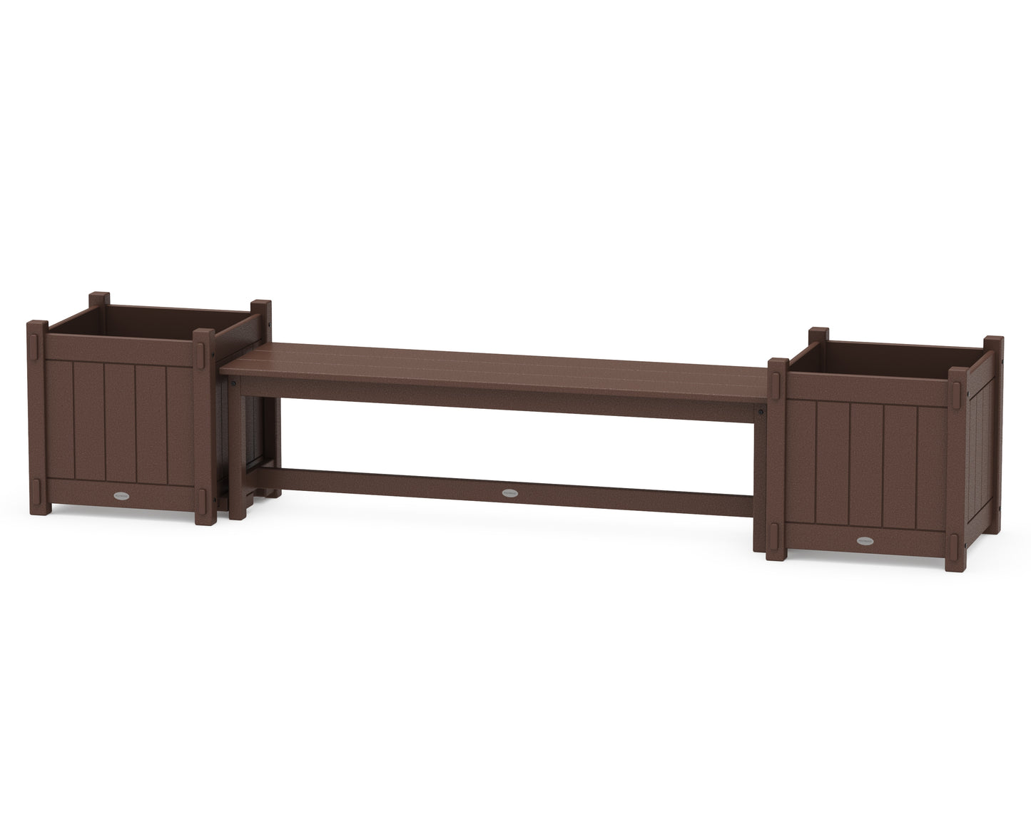 60" Vineyard Straight Planter Bench Set - Large