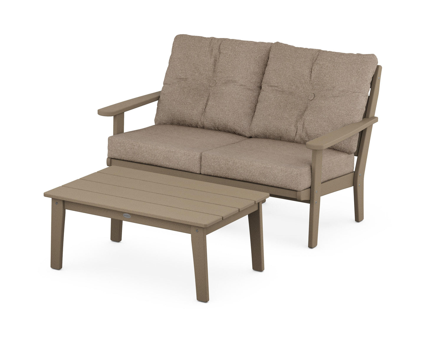Lakeside 2-Piece Lounge Loveseat Set