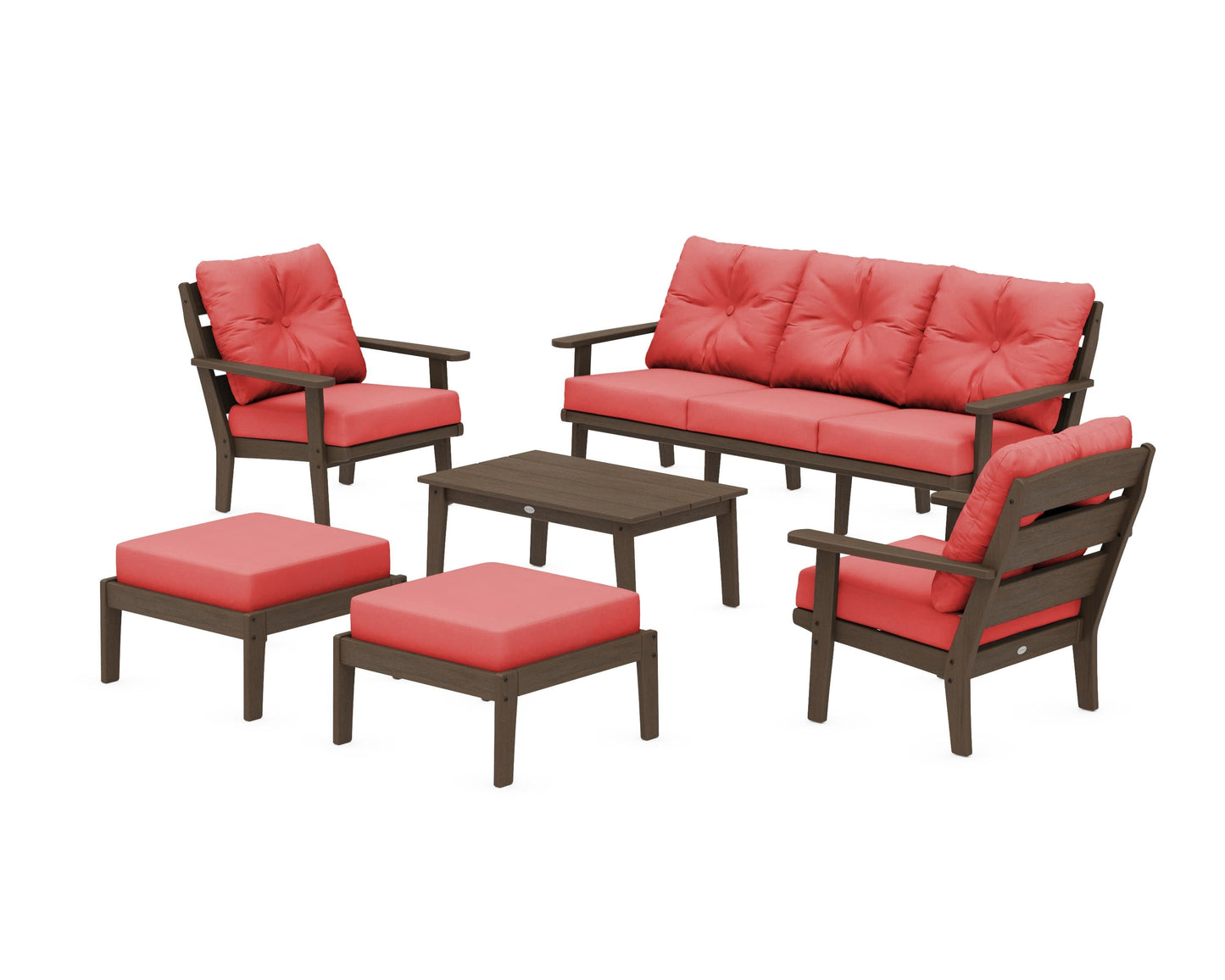 Lakeside 6-Piece Lounge Sofa Set
