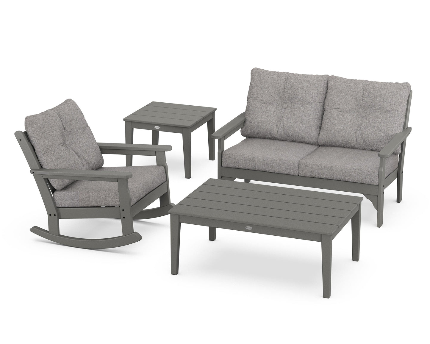 Vineyard 4-Piece Deep Seating Rocker Set