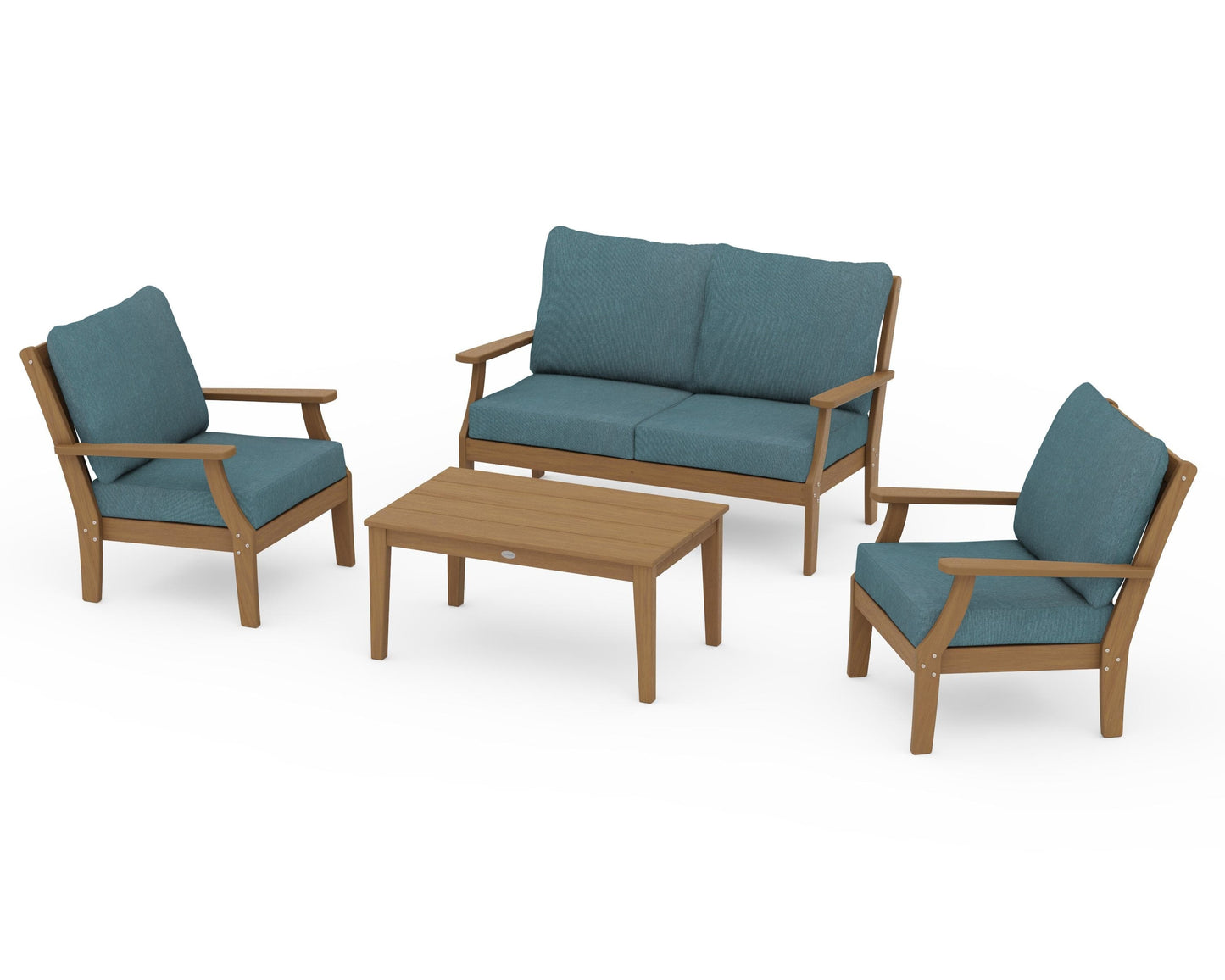 Braxton 4-Piece Deep Seating Chair Set