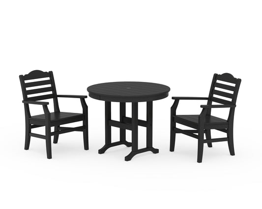 Savannah 3-Piece Farmhouse Dining Set