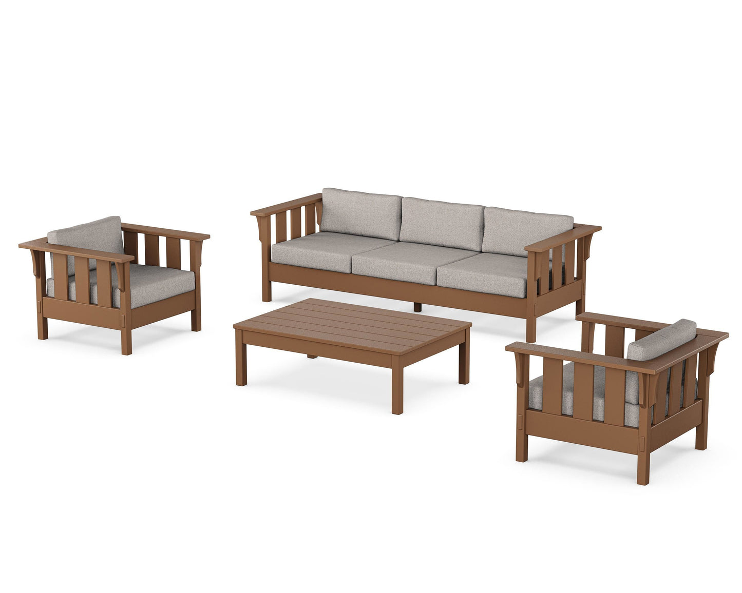 Acadia 4-Piece Deep Seating Set with Sofa