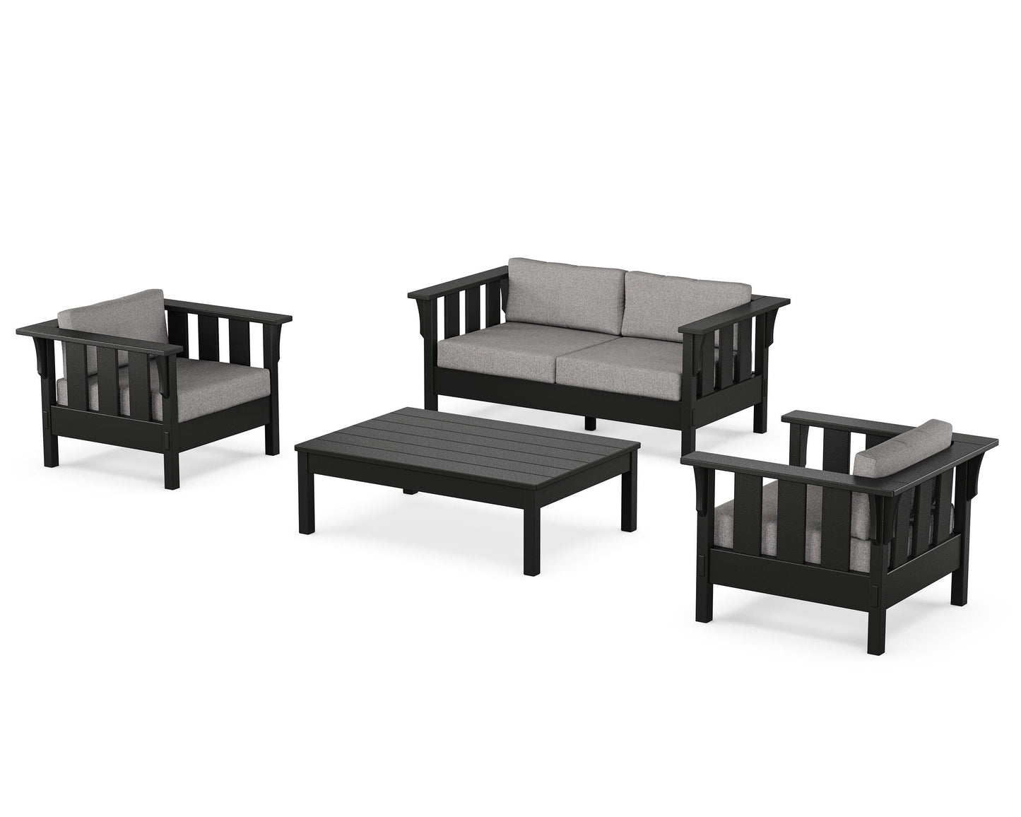 Acadia 4-Piece Deep Seating Set with Loveseat