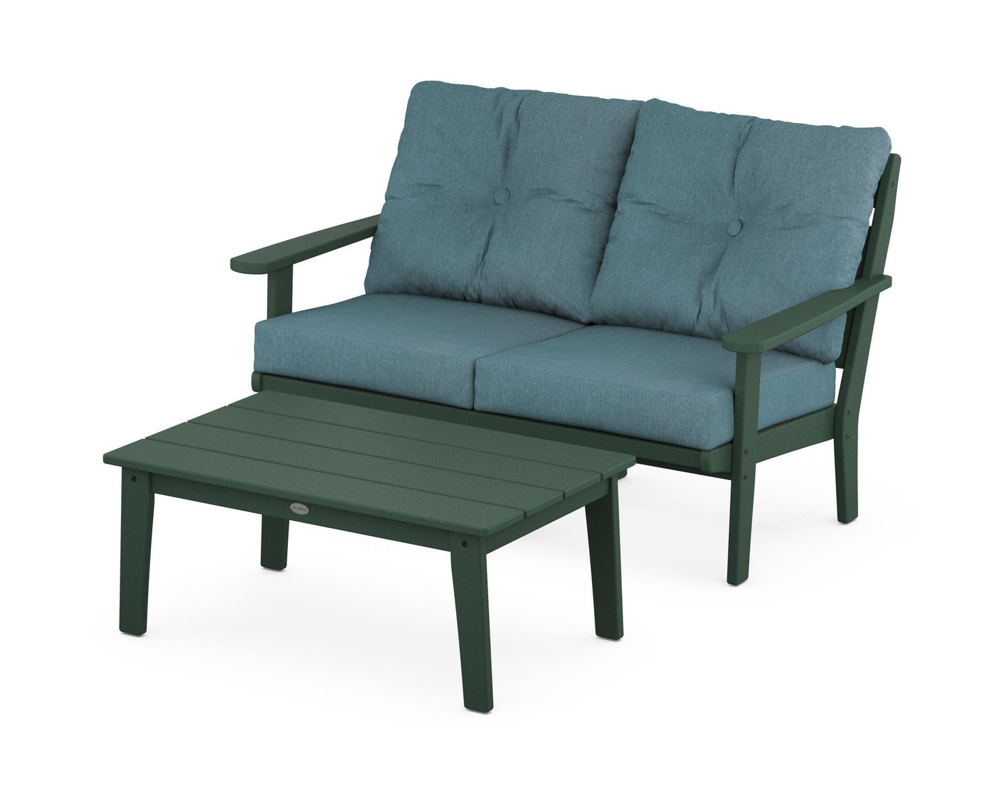 Lakeside 2-Piece Lounge Loveseat Set