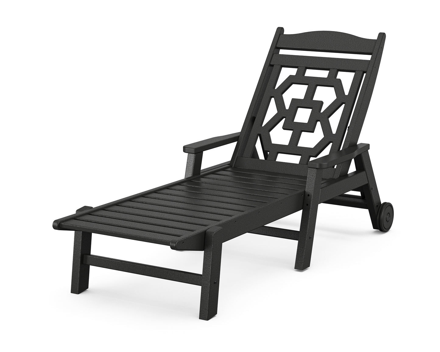 Chinoiserie Chaise Lounge