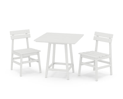 Modern Studio Plaza Chair 3-Piece Bistro Dining Set