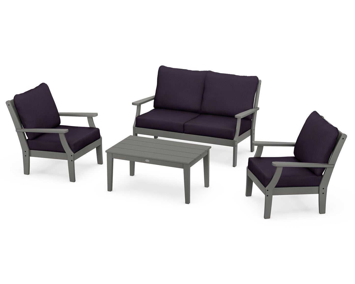 Braxton 4-Piece Deep Seating Chair Set