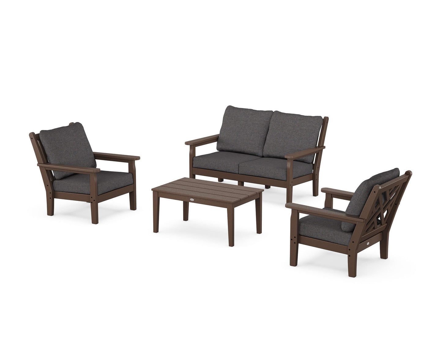 Chippendale 4-Piece Deep Seating Set with Loveseat