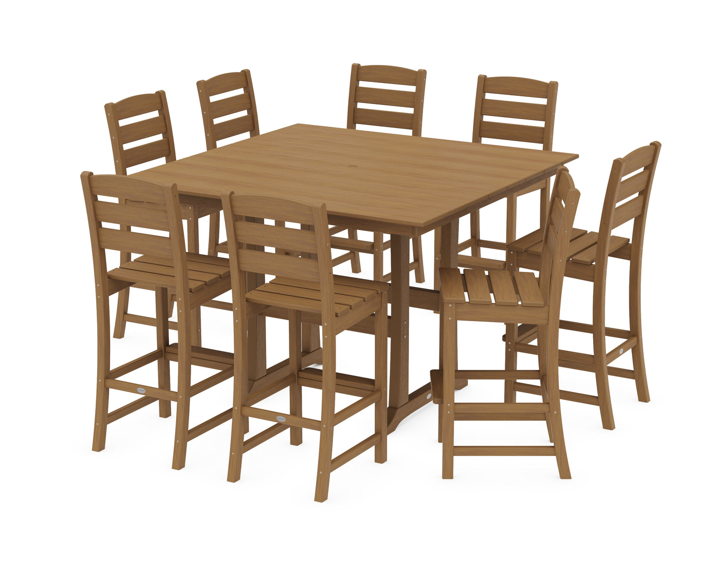 Lakeside 9-Piece Bar Side Chair Set