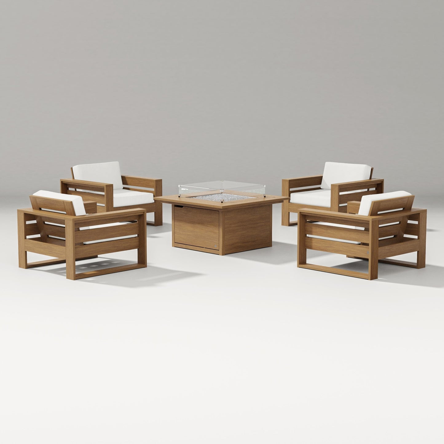 Latitude 5-Piece Lounge Fire Table Set