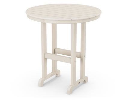 36" Round Farmhouse Counter Table